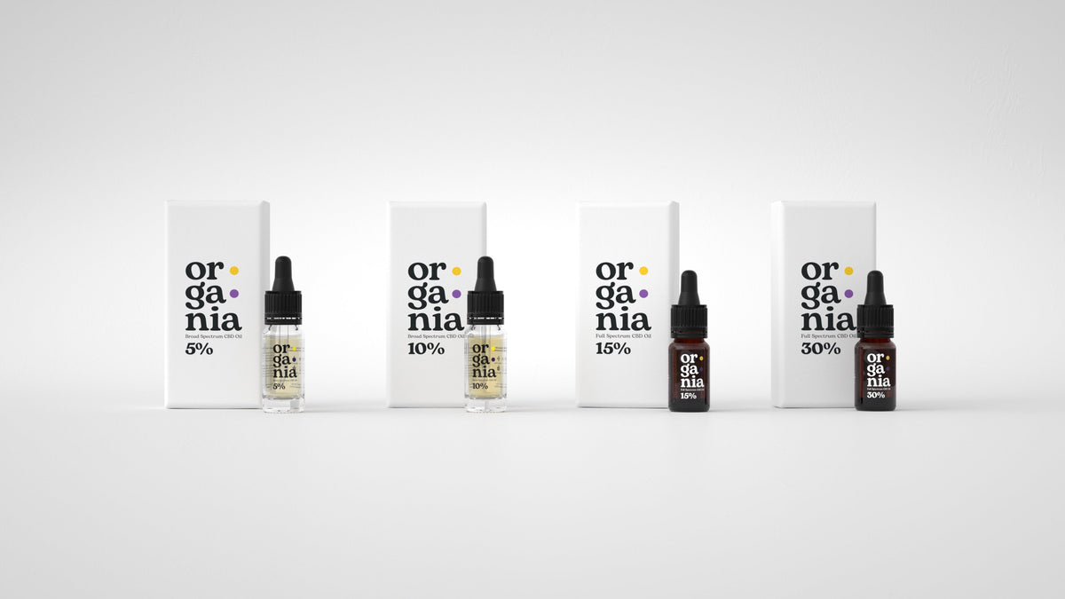 Organia | Organic CBD Oils | Premium Quality CBD Oil Online Store